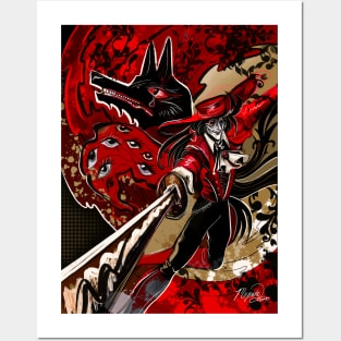 ALUCARD Inner demons Vampire Illustration Hellsing Posters and Art